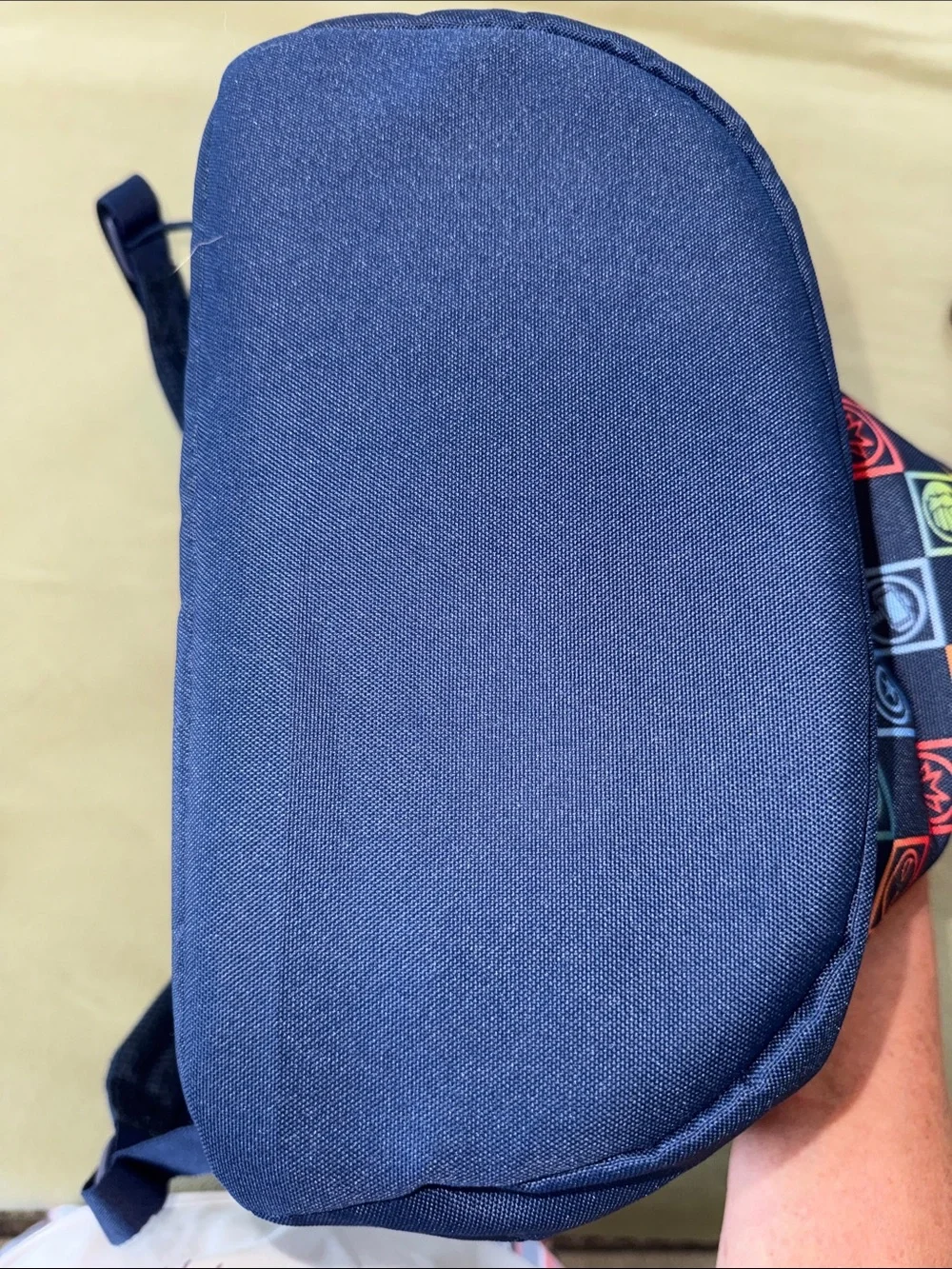 Marvel Navy Logo Backpack from Marvel x GAP